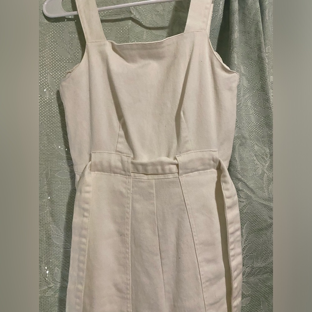 xs, denim jumpsuit